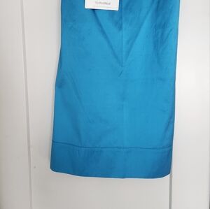 Calypso St Barth Blue Silk Drawstring Skirt